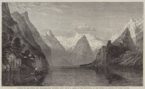 Alba sul Konigs See, Berchtesgaden, Alpi Bavaresi da William C. Smith
